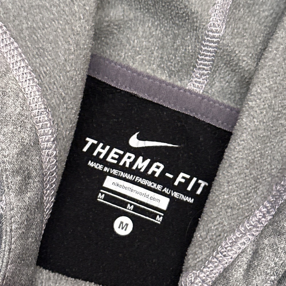 Nike Hoodie Purdue Boilermakers Women's Medium Therma-Fit Fleece Pullover NCAA‎ - Picture 2 of 8